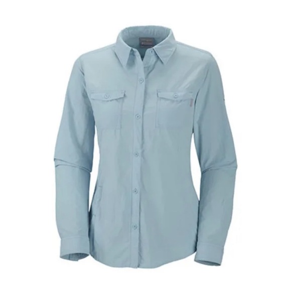 COLUMBIA Women's Insect Blocker Shirt size 1x - Picture 1 of 10